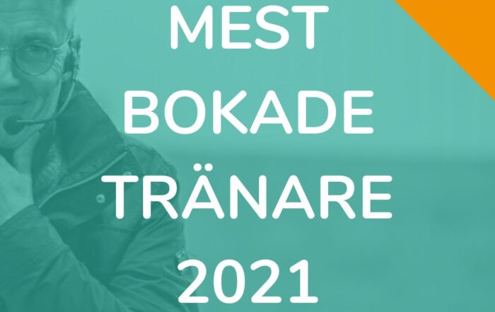 Mest bokade tränare 2021